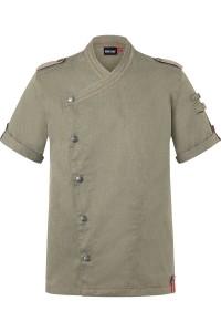 Męska bluza kucharska ROCK CHEF  Denim style - vintage, zielony vintage/moss green vintage