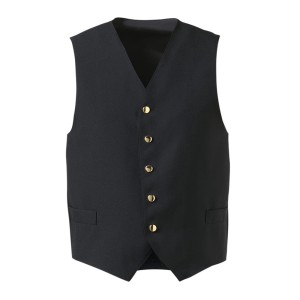 Kamizelka kelnerska czarna, rozmiar XL, OUTLET