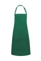 Fartuch na szelkach Basic z klamrą 100x100cm DUŻY ROZMIAR, butelkowa zieleń.