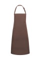 Fartuch na szelkach Basic z klamrą 100x100cm DUŻY ROZMIAR, brązowy jasny