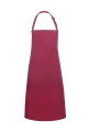 Fartuch na szelkach Basic z klamrą 100x100cm DUŻY ROZMIAR, kolor bordowy
