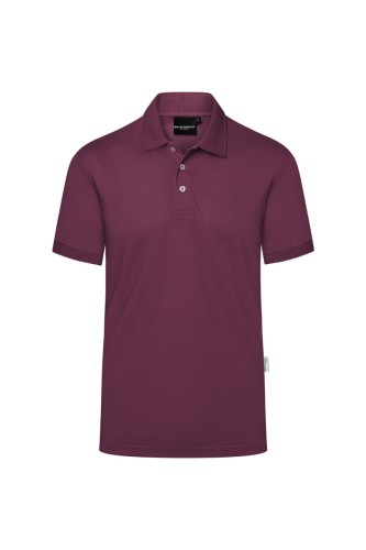 Koszulka męska polo eko, oberżyna/aubergine, przód