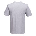 T-shirt Turin premium, szary, tył