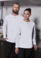 Bluza kucharska UNISEX Short-Sleeve Throw-Over Chef Shirt BASIC biała Rozmiar XS