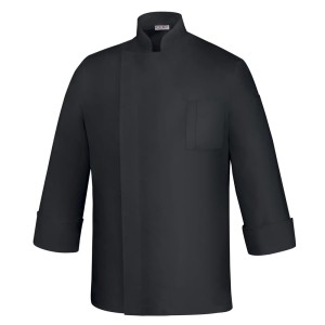 Bluza kucharska SHELDON SORONA, czarna