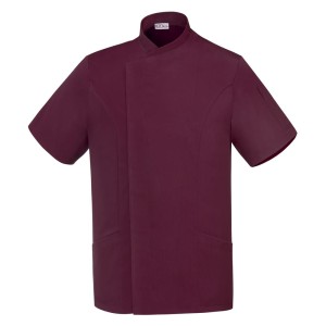 Bluza kucharska GEORGE, bordowa