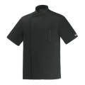 Bluza kucharska krótki rękaw MICROTEC MM BLACK