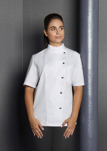 Damska bluza kucharska GRETA biała Rozmiar 34