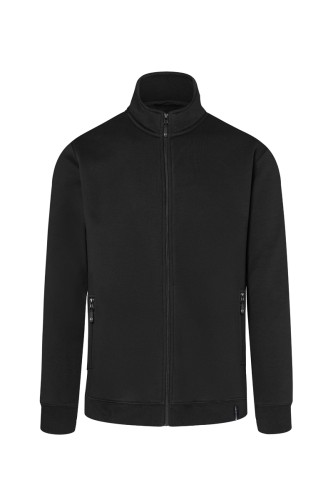 Bluza dresowa, robocza, męska, czarna, Karlowsky, przód