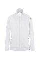 Bluza dresowa, robocza damska, SWEAT JACKET, biała, przód