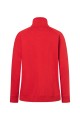 Bluza dresowa, robocza damska, SWEAT JACKET, czerwona, tył