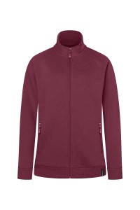 Bluza dresowa, robocza damska, SWEAT JACKET, oberżyna