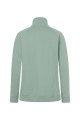 Bluza dresowa, robocza damska, SWEAT JACKET, zieleń pistacjowa, tył