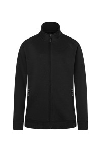 Bluza dresowa, robocza damska, SWEAT JACKET, czarna