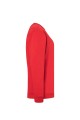Bluza, robocza, dresowa, damska, czerwona, KARLOWSKY, widok z prawej strony