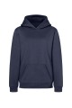 Bluza robocza damska z kapturem (hoodie), granatowa, przód