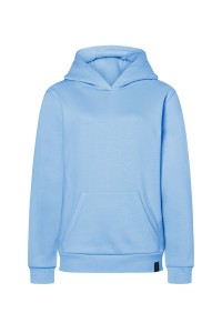 Bluza robocza damska z kapturem (hoodie), lodowy błękit