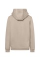 Bluza robocza damska z kapturem (hoodie), piaskowa, tył