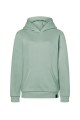 Bluza robocza damska z kapturem (hoodie), zieleń pistacjowa, przód
