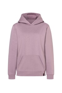 Bluza robocza damska z kapturem (hoodie), ciemny róż
