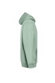 Bluza robocza z kapturem, męska, (hoodie), zieleń pistacjowa, widok z prawej strony