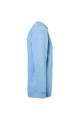 Bluza dresowa, robocza męska, lodowy błękit, widok z prawej strony