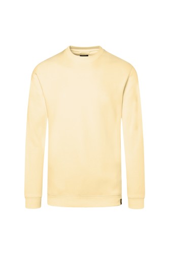 Bluza dresowa, robocza męska, pastelowy żółty, przód