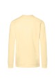 Bluza dresowa, robocza męska, pastelowy żółty, tył