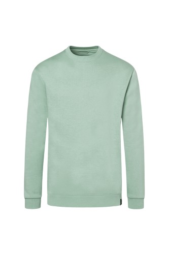 Bluza dresowa, robocza męska, zieleń pistacjowa, przód