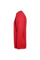 Bluza dresowa, robocza męska, czerwona, widok z lewej strony