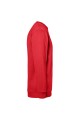 Bluza dresowa, robocza męska, czerwona, widok z prawej strony