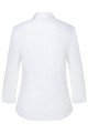 Koszula damska z rękawem 3/4, biała, modern-fit, tył