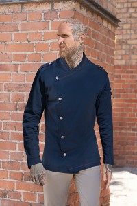 Bluza kucharska, męska ROCK CHEF Stage2, długi rękaw