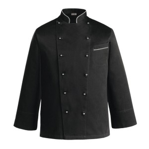 Bluza szefa kuchni duży rozmiar - FAT BOY BLACK, rozmiar 6XL, OUTLET