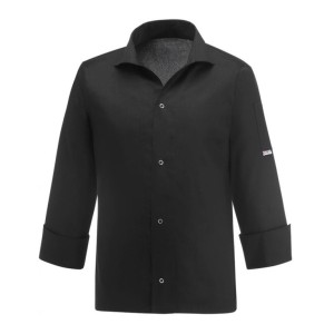 Bluza kucharska VIP BLACK, rozmiar L, OUTLET 