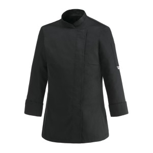 Bluza kucharska damska CHEAP DONNA BLACK, rozmiar S, OUTLET 