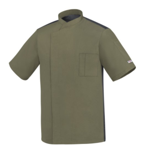 Bluza kucharska OTTAVIO MM Olive Green, rozmiar L, OUTLET