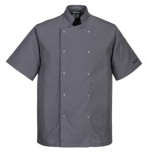 Bluza Szefa Kuchni CUMBRIA szara, rozmiar XS, OUTLET 