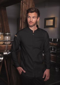 Bluza szefa kuchni Green Generation, męska, czarna , rozmiar 50 (M), OUTLET