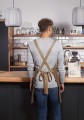 Fartuch Bib Apron URBAN-LOOK (z paskiem krzyżowym; kolor: cinnamon)