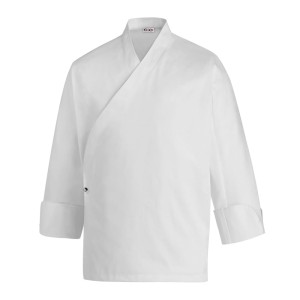 Bluza kucharska SUSHI WHITE, rozmiar 2XL, OUTLET 