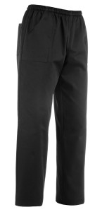 Spodnie kucharskie BAZZY BLACK SPANDEX, rozm. L, OUTLET