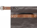 Ekskluzywna, skórzana zapaska Leather Waist Apron (59x40 cm; kolor: mokka)
