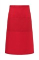 Zapaska (70x70 cm) Bistro Apron BASIC with Pocket, kolor: czerwony
