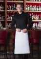 Zapaska (70x70 cm) Bistro Apron BASIC with Pocket, kolor: biały