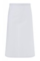 Zapaska (70x70 cm) Bistro Apron BASIC with Pocket, kolor: biały