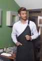Fartuch asymetryczny Bib Apron CLASSIC with Pocket (kolor: black)