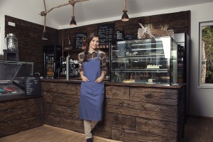 Fartuch jeansowy JEANS-STYLE vintage blue