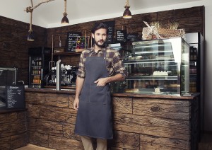 Fartuch jeansowy JEANS-STYLE vintage black