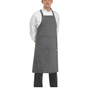 Fartuch kucharski GARDEN grey mix